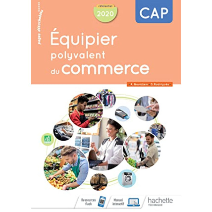 Avis Équipier polyvalent du commerce CAP - cahier de l'élève - Éd.2020 Hachette Éducation 1