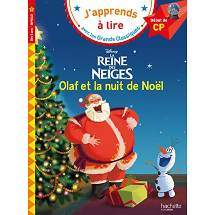 Avis Disney - Olaf et la nuit de noël ! CP niveau 1 Hachette Éducation 1