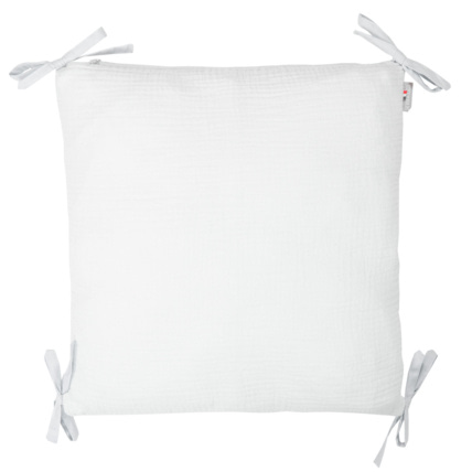 Avis Taies de coussin pour tour de lit modulable en gaze de coton, Jeanne Sevira Kids 5