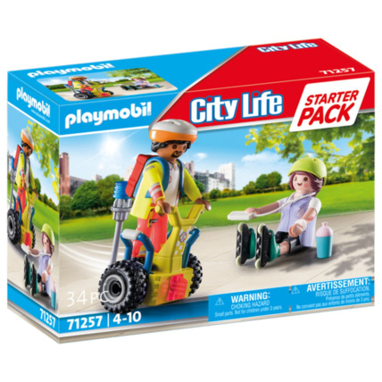 Avis Secouriste avec gyropode PLAYMOBIL 1