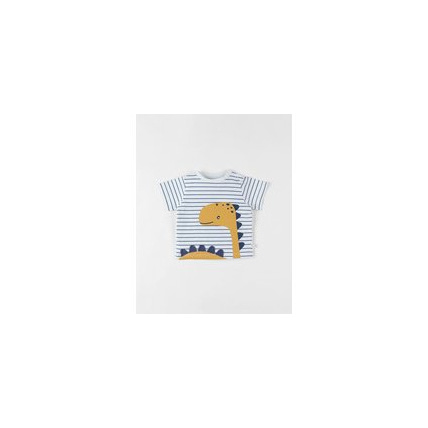 Avis T-shirt à manches courtes à rayures NOUKIE'S 1