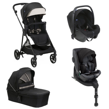 Avis Poussette trio seety + siège auto kory i-size essential + nacelle seety + bi-seat air i-size + base 360° Chicco 1