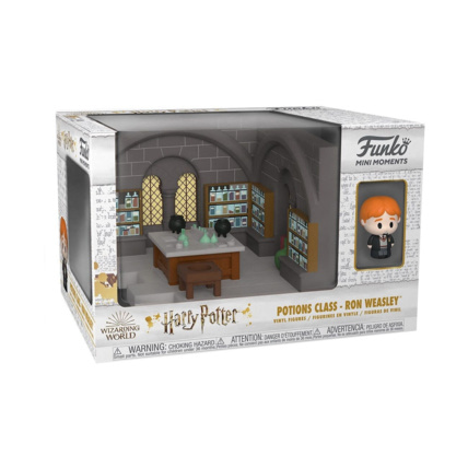Avis Figurine Diorama Mini Moment - Ron Weasley Harry Potter Pop FUNKO 1