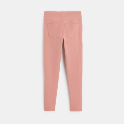 Avis Jegging uni en jersey milano rose fille OKAIDI 3