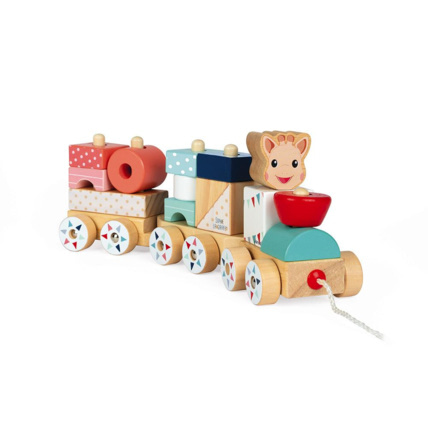 Avis Train Sophie la girafe en bois VULLI 1