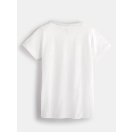 Avis T-shirt manches courtes blanc garçon OKAIDI 2