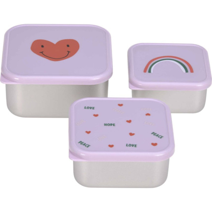 Avis Lot de 3 boîtes à goûter LÄSSIG 1