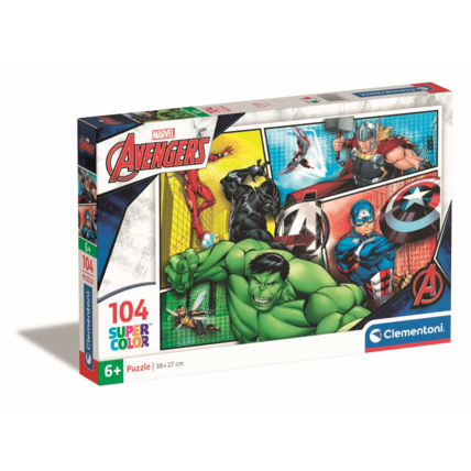Avis Puzzle Marvel Avengers - 104 pièces Clementoni 1