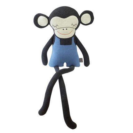 Avis Grande peluche en coton tricot, Singe Sevira Kids 1