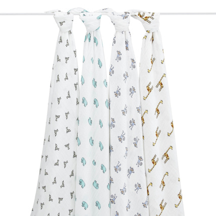 Avis Lot de 4 maxi langes Swaddle  ADEN + ANAIS 1