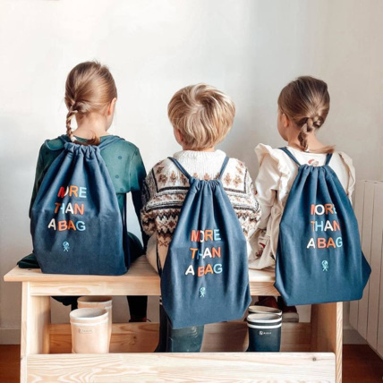 Avis Sac solidaire 'More than a bag' bleu mixte OKAIDI 4