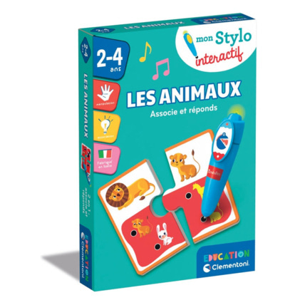 Avis Jeu éducatif Mon stylo interactif - Les animaux Clementoni 1