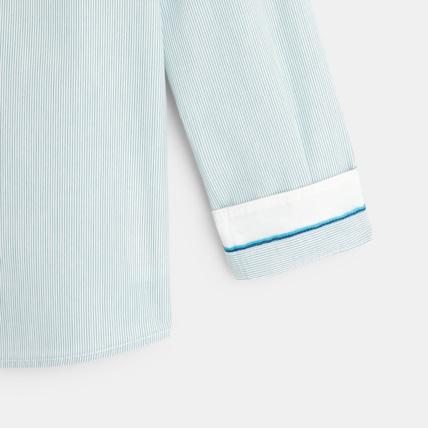 Avis Chemise chic avec nœud papillon bleue garçon OKAIDI 2