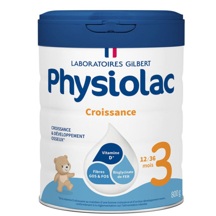 Avis Lait en Poudre 3 Physiolac 1