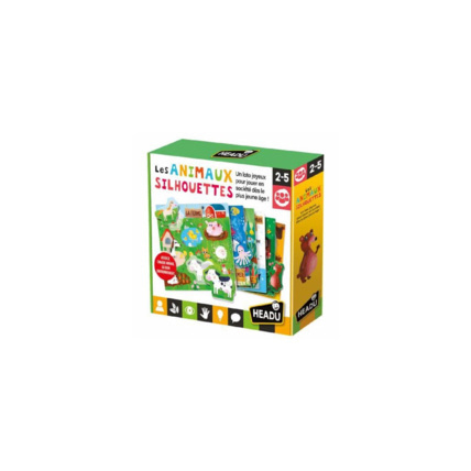 Avis Les animaux-silhouettes Montessori HEADU 1