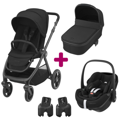 Avis Poussette trio Oxford + nacelle Oria + siège auto Pebble 360 Essential Maxi-Cosi 3