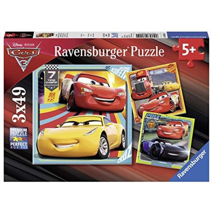 Avis Puzzle - Cars 3 Prêts pour la Course - 3x49 pièces RAVENSBURGER 1