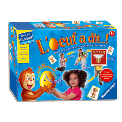 Avis Jeu éducatif L'Oeuf a dit…! RAVENSBURGER 1