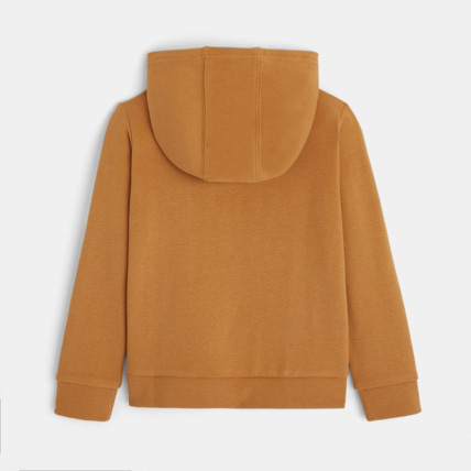 Avis Sweat-shirt à capuche à message marron garçon OKAIDI 3
