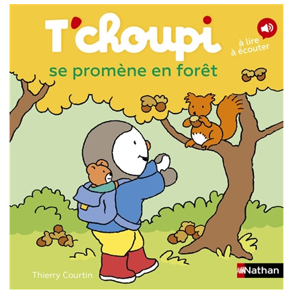 Avis Livre T'choupi se promène en forêt NATHAN 1