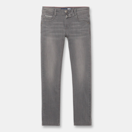 Avis Jean slim ultra-résistant gris garçon OKAIDI 1