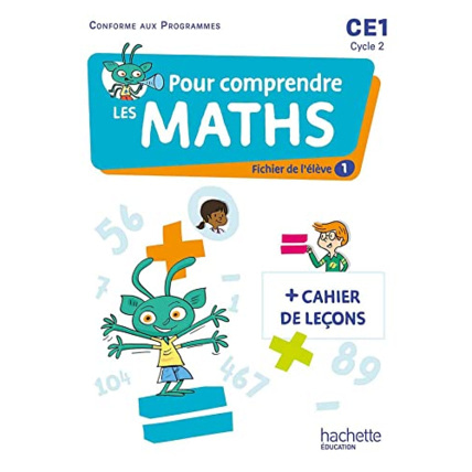 Avis Pour comprendre les maths CE1 - Fichiers élève 1 et 2 + Mémo + Pages matériel - Ed. 2023 Hachette Éducation 1