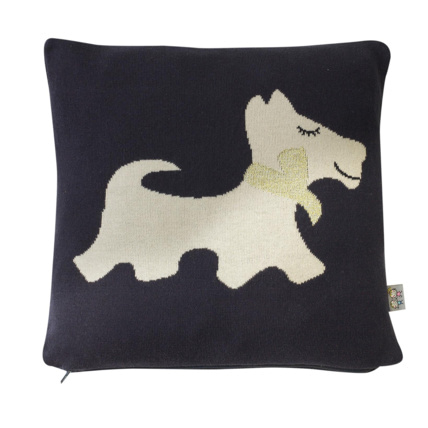 Avis Taie de coussin en coton bio, chien Scotty Sevira Kids 1