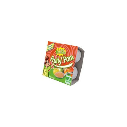 Avis FRUITY POM Pomme 4 x 100 g KALIBIO 1