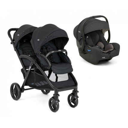 Avis Poussette duo evalite double + siège auto i-gemm 3  Joie 2