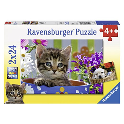 Avis Puzzle - Adorables amis - 2x24 pièces RAVENSBURGER 1