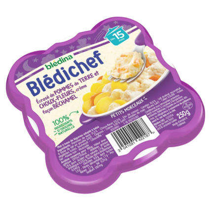 Avis BLEDICHEF - Écrasé de pommes de terre et choux-fleurs, crème façon béchamel Blédina 3