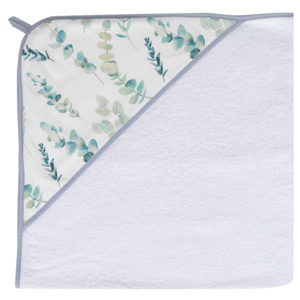 Avis Grande cape de bain en coton et bambou, Eucalyptus Sevira Kids 1