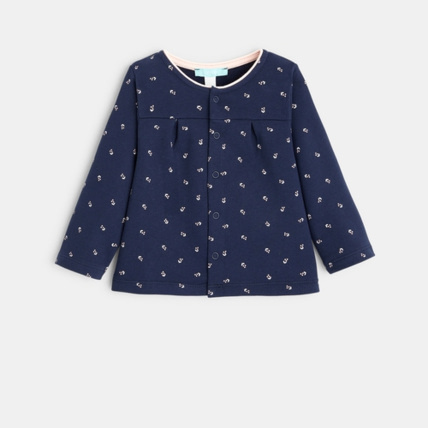 Avis Gilet molleton fleuri OBAÏBI 1