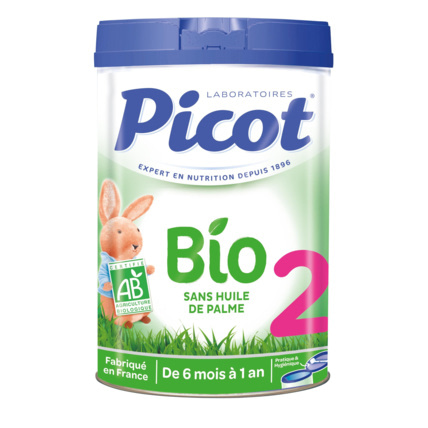 Avis Lait 2è âge Bio 900g PICOT 1