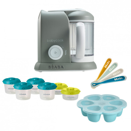 Avis Pack Babycook® Solo + Multiportions silicone + lot de 6 portions + 4 cuillères BÉABA 1