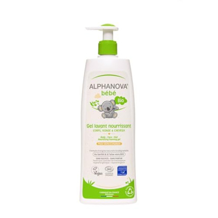Avis Gel lavant nourrissant corps visage cheveux ALPHANOVA 4