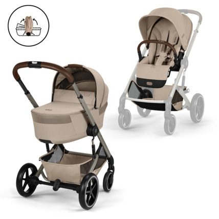Avis Poussette Duo Balios S Lux avec nacelle pliable CYBEX 1