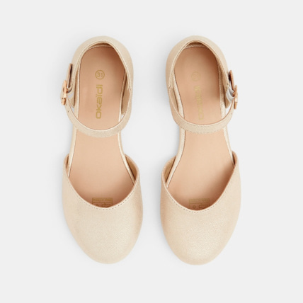 Avis Ballerines chic irisées à boucle jaunes fille OKAIDI 2