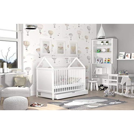 Avis Lit cabane bébé + tiroir + matelas KIDS LITERIE 1