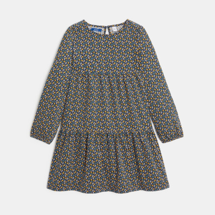 Avis Robe évasée en velours imprimé OKAIDI 2