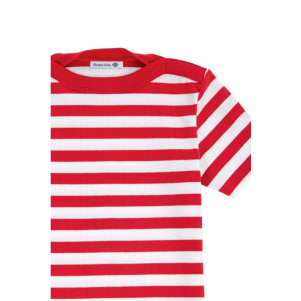 Avis Marinière CARANTEC Kids - Braise/Blanc ARMOR-LUX 2