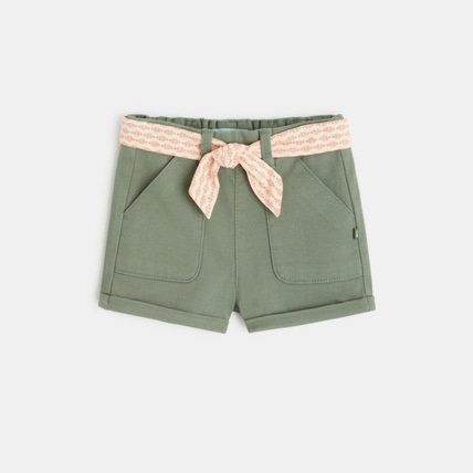Avis Short saharien à ceinture contrastée OBAÏBI 1