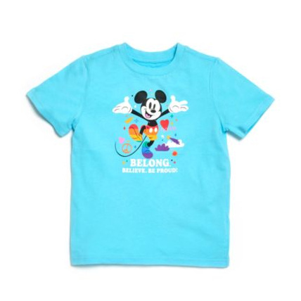 Avis T-shirt Mickey Disney Pride pour enfants DISNEY 1