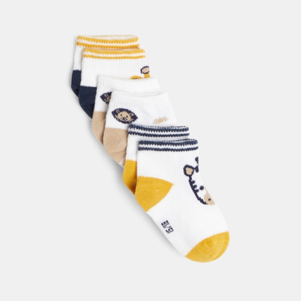 Avis Socquettes jacquard fantaisie animaux (lot de 3) OBAÏBI 1