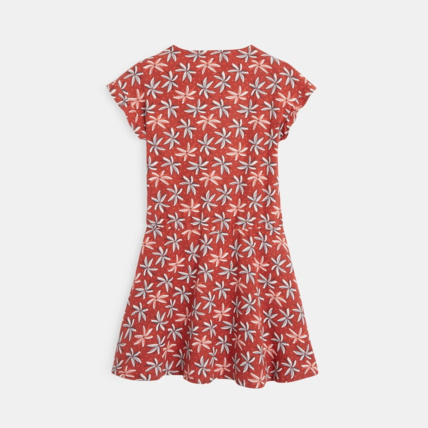 Avis Robe fluide imprimé palmiers orange fille OKAIDI 4