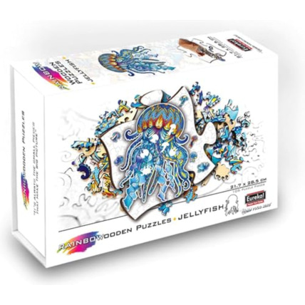 Avis Rainbow wooden puzzle méduse Eureka 1