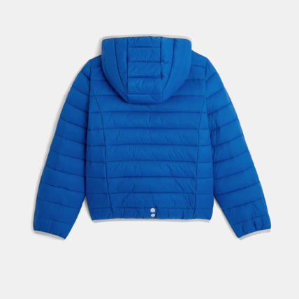 Avis Doudoune déperlante à capuche bleue garçon OKAIDI 6