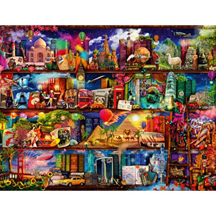 Avis Puzzle - Le monde des livres - 2000 pièces RAVENSBURGER 1