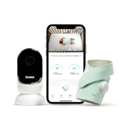 Avis Owlet Monitor Duo : Smart Sock 3 + Caméra HD Owlet Care 1
