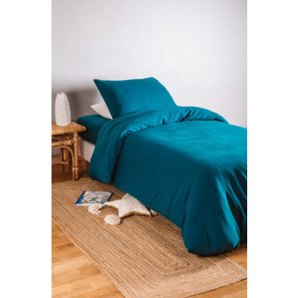 Avis Housse de couette pur Coton Bio pour lit 1 personne KADOLIS 2